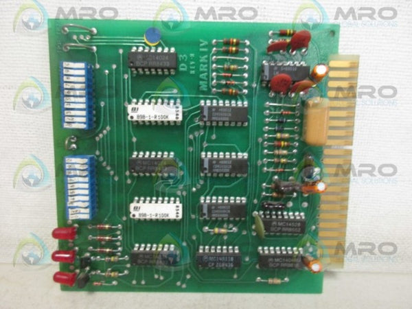 MARK IV D3 REV. A CIRCUIT BOARD UNMP