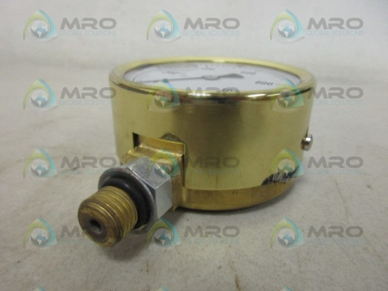 NOSHOK 25-300-SST-1000 GAUGE 0-1000 NSMP