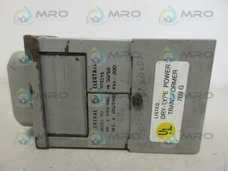 GENERAL ELECTRIC 9T51Y6 TRANSFORMER UNMP