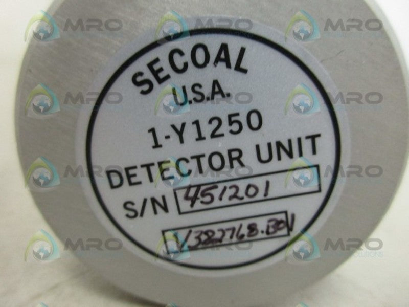 SECOAL 1-Y1250 DETECTOR UNIT UNMP