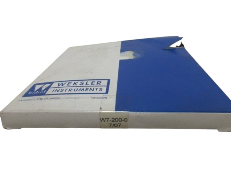 WEKSLER W7-200-0-6 CHART PAPER NSMP