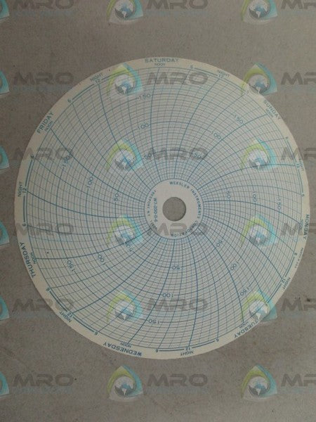 WEKSLER W7-200-0-6 CHART PAPER NSMP
