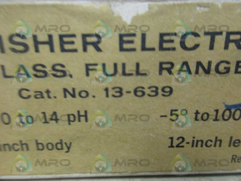FISHER 13-639 COMBINATION ELECTRODE NSMP