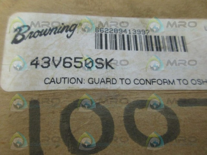 BROWNING 1064997 43V650SK V-BELT PULLEY NSMP