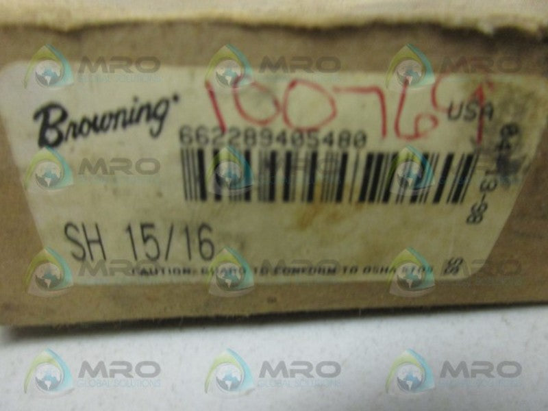 BROWNING SH-15/16 TAPER BUSHING NSMP