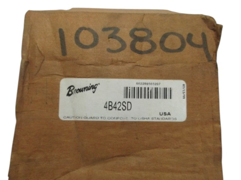 BROWNING 1004837 4B42SD V-BELT PULLEY NSMP