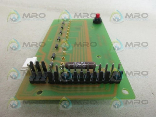 LOVESHAW CPM75-007-B VALVE BOARD NSNP