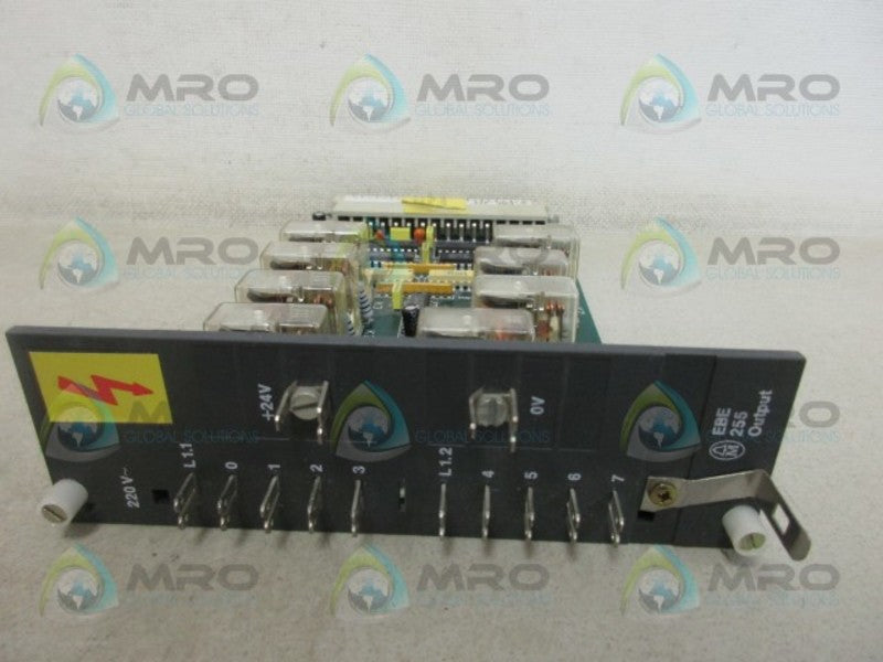 KLOCKNER MOELLER EBE-255 RELAY OUTPUT MODULE NSNP