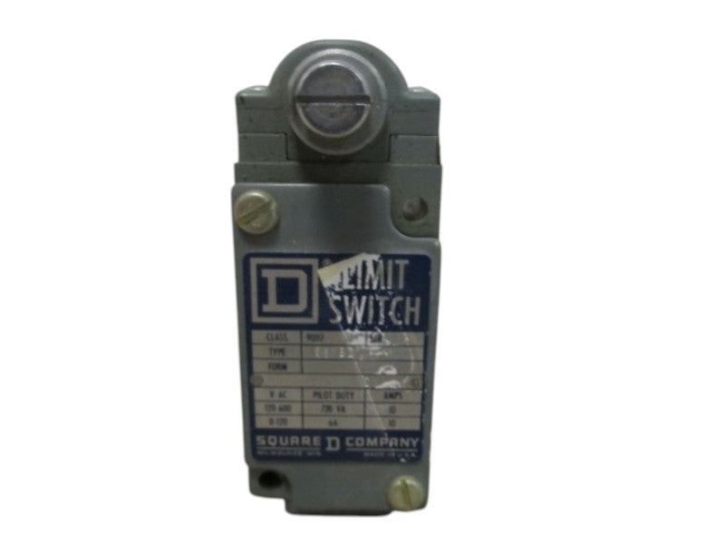 SQUARE D 9007B61B2 LIMIT SWITCH UNMP