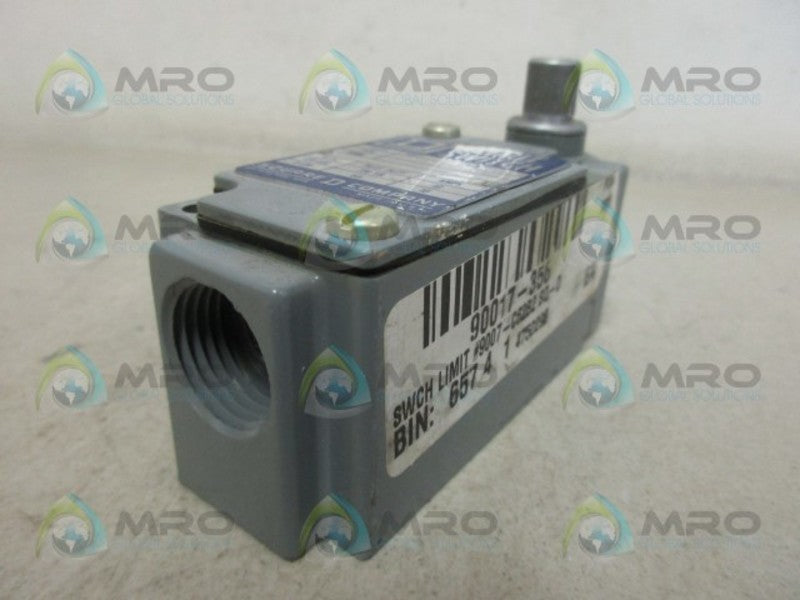 SQUARE D 9007B61B2 LIMIT SWITCH UNMP