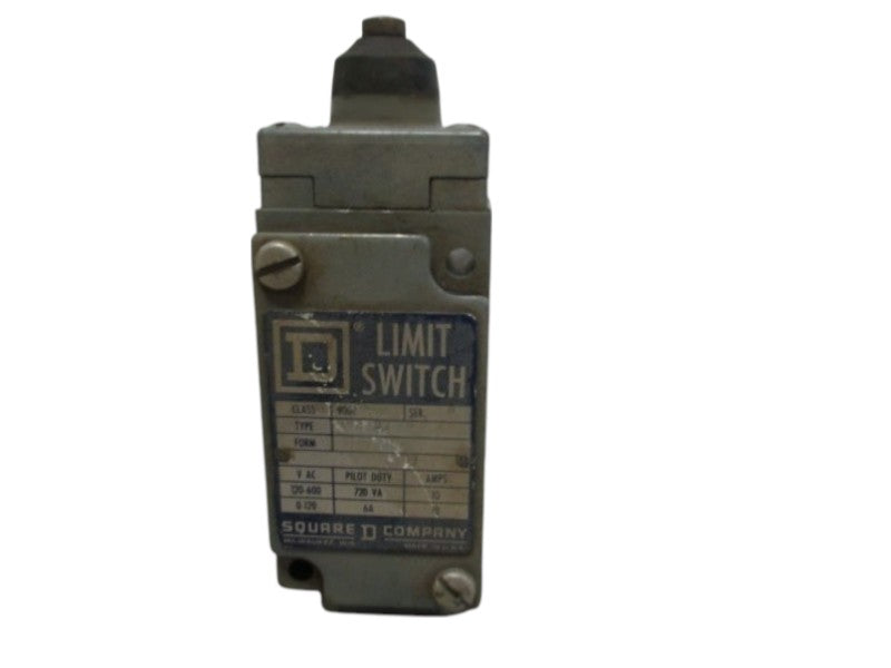SQUARE D 9007B61B2 LIMIT SWITCH (AS PICTURED) UNMP