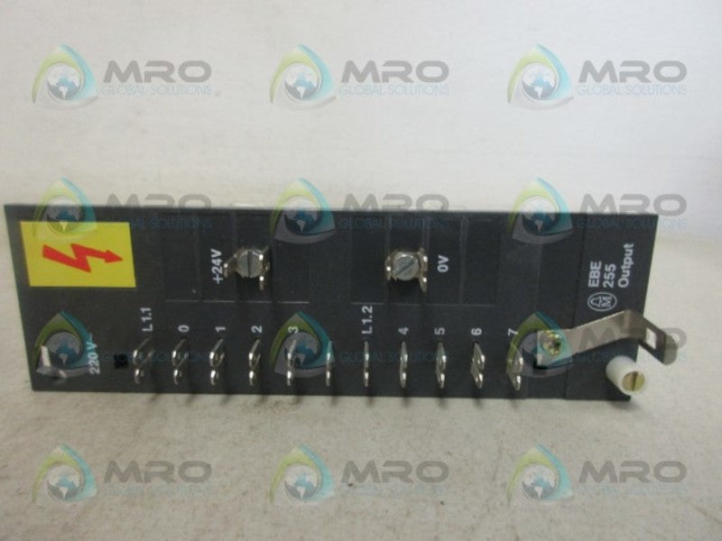 KLOCKNER MOELLER EBE-255 OUTPUT MODULE NSMP