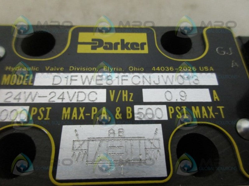 PARKER D1FWE81FCNJW013 VALVE NSNP