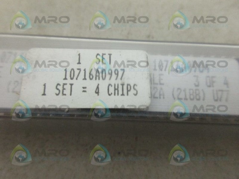 HAYSEN 10716A0997 MEMORY CHIPS (PKG OF 4) NSMP
