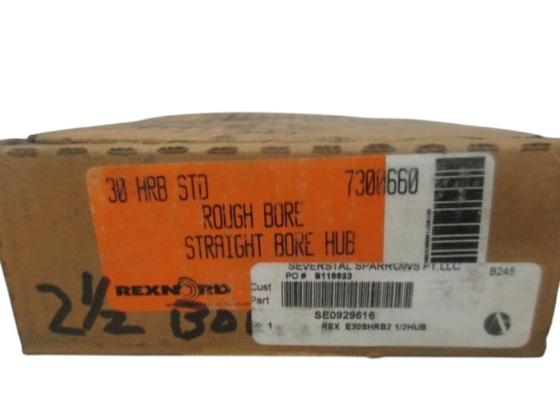 REXNORD 30HRBSTD STRAIGHT BORE HUB NSMP