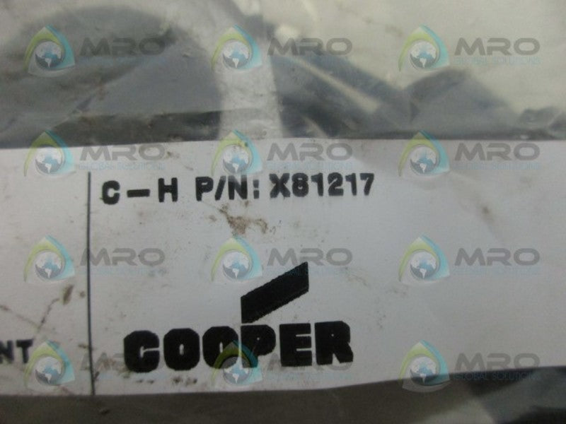 COOPER X81217 RECEPTACLE NSMP