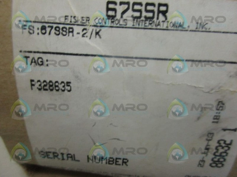 FISHER 67SSR FILTER REGULATOR NSMP