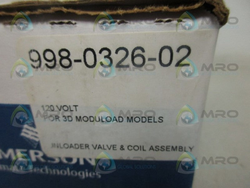 EMERSON 998-0326-02 ADAPTER KIT NSFS