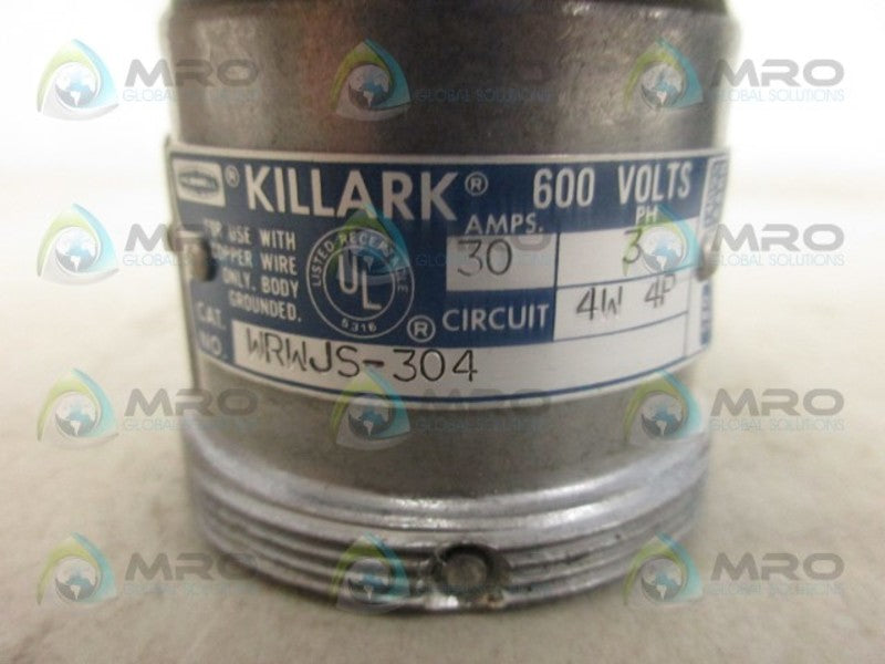 KILLARK WRWJS-304 RECEPTACLE NSNP