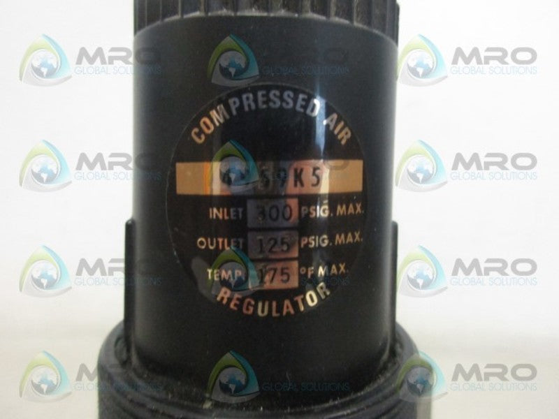 COMPRESSED AIR SERVICE 4959K5 REGULATOR NSNP