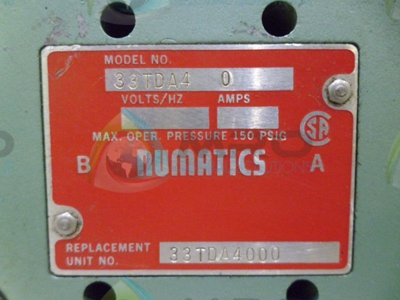 NUMATICS 33TDA4 NSNP