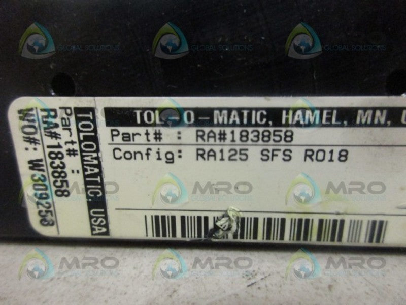 TOLOMATIC 183858 LINEAIR ACTUATOR NSNP