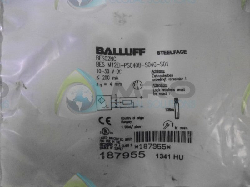 BALLUFF BES M12EI-PSL40B-S040-801 NSNP IN BAG