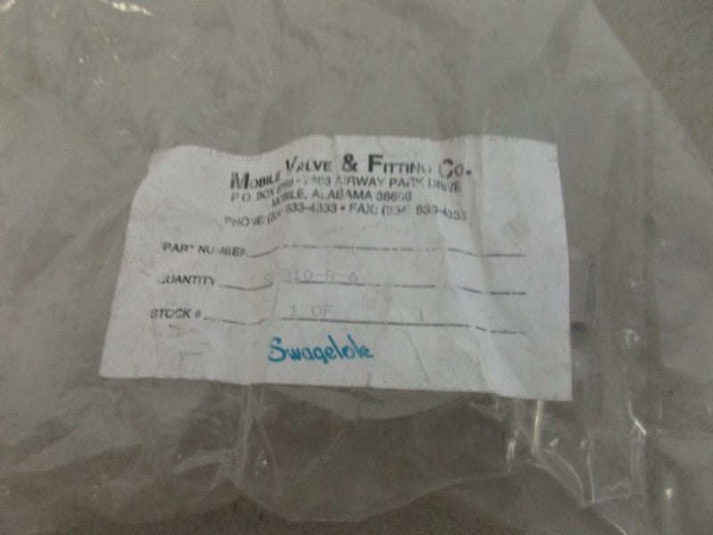 SWAGELOK SS-810-R-6 FITTING NSMP