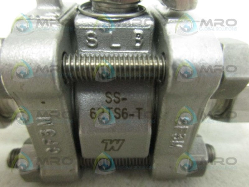 WHITEY SS-62TS6-T VALVE NSNP