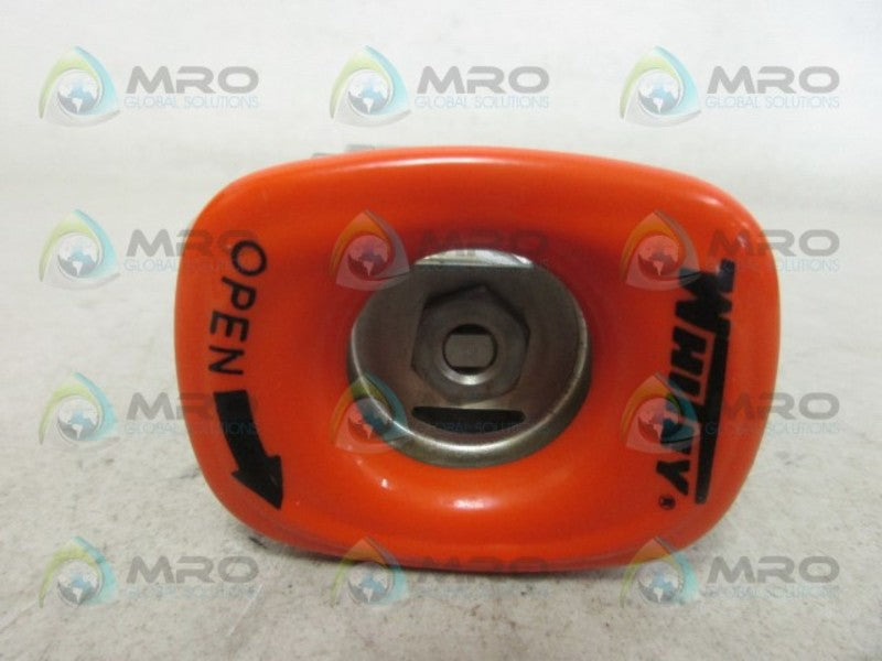 WHITEY SS-62TS4-SK-T PRESSURE VALVE NSNP