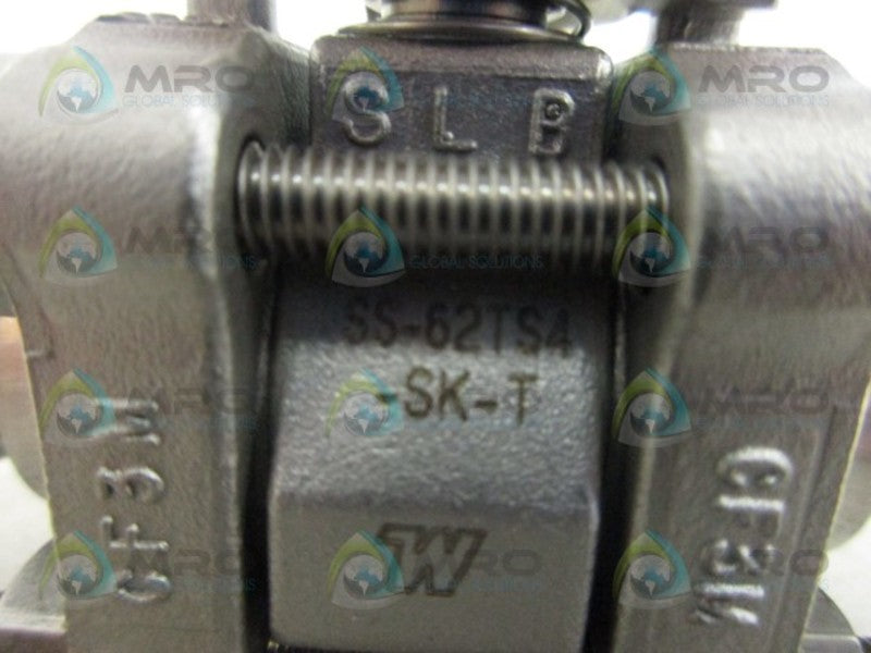 WHITEY SS-62TS4-SK-T PRESSURE VALVE NSNP