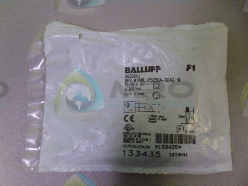 BALLUFF BES M18ML-PSC50A-S04G-W NSNP IN BAG