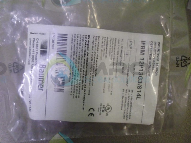BAUMER 12P13G3 NSNP IN BAG