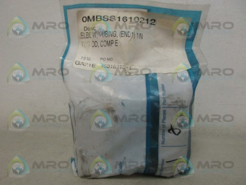SWAGELOK SS-1610-2-12 (PKG OF 2)ELBOW TUBING NSMP