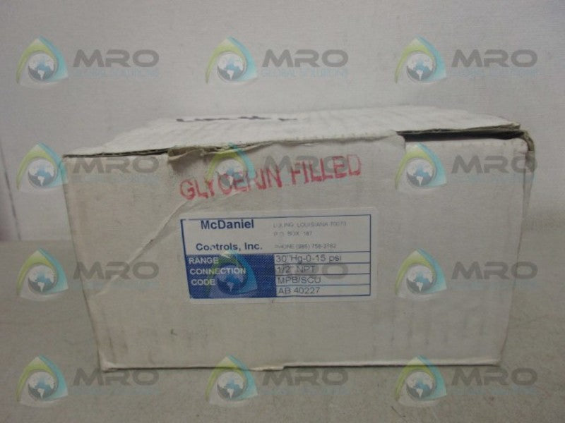 MCDANIEL MPB/SCU 0-30 GAUGE NSMP