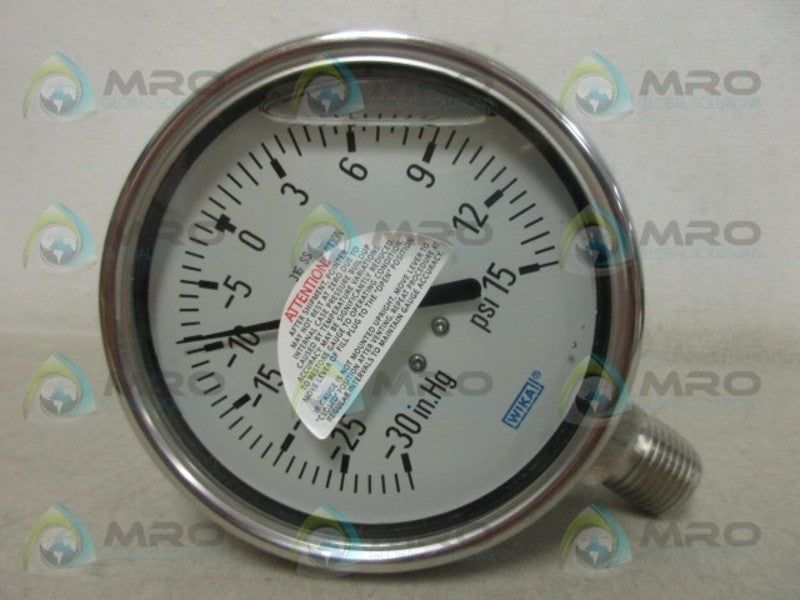 WIKA 9832526 GAUGE 0-15 NSMP