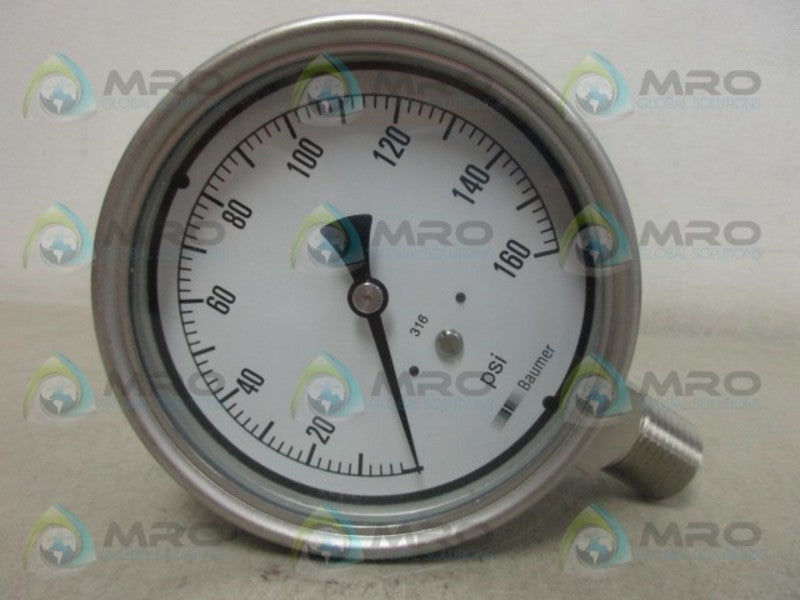 BAUMER 95000020 GAUGE 0-160 NSMP