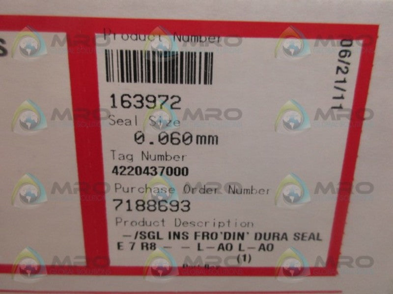 FLOWSERVE 163972 SEAL KIT NSMP