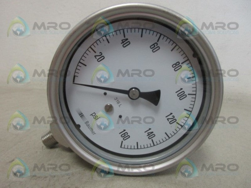 BAUMER MEX5-D50.H22 GAUGE 0-160 NSMP