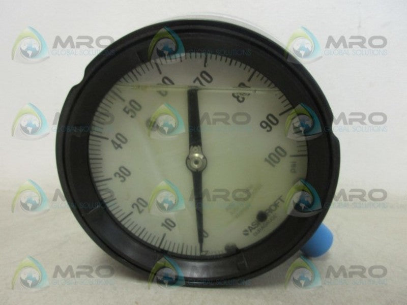 ASHCROFT AISI316 GAUGE 0-100 UNMP