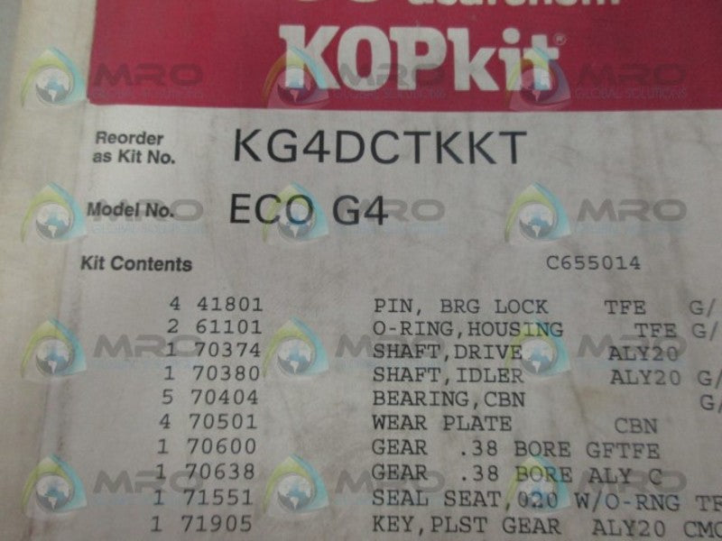 ECO KG4DCTKKT KIT NSMP