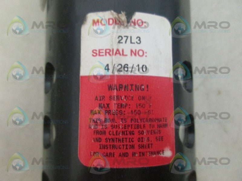 COILHOSE 27L3 LUBRICATOR UNMP