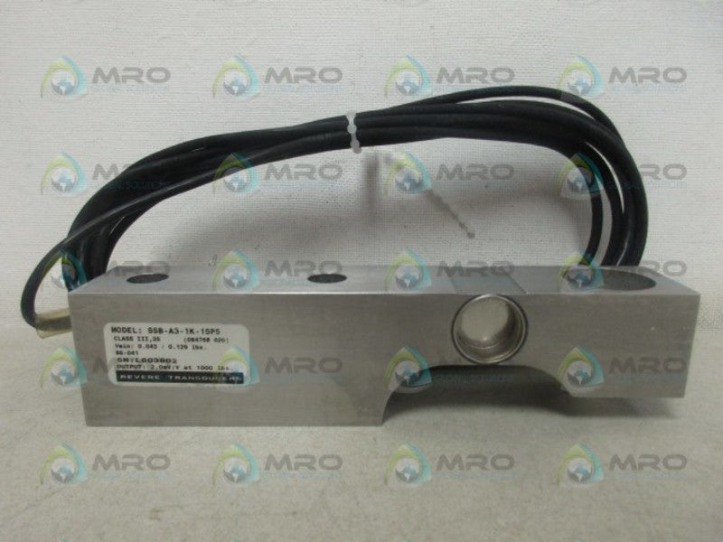 METTLER TOLEDO SSB-D3-1K-15JB TRANSDUCER NSMP
