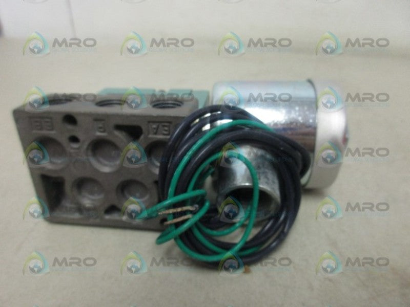 NUMATICS 237-221B SOLENOID VALVE W/ COIL NSNP