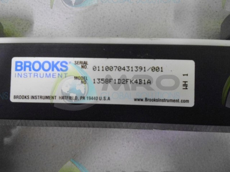BROOKS 1358F1D2FK4B1A FLOWMETER NSNP