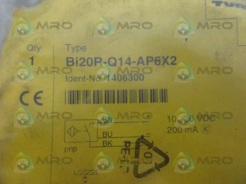 TURCK Bi20R-Q14-AP6X2 PROXIMITY SENSOR NSMP