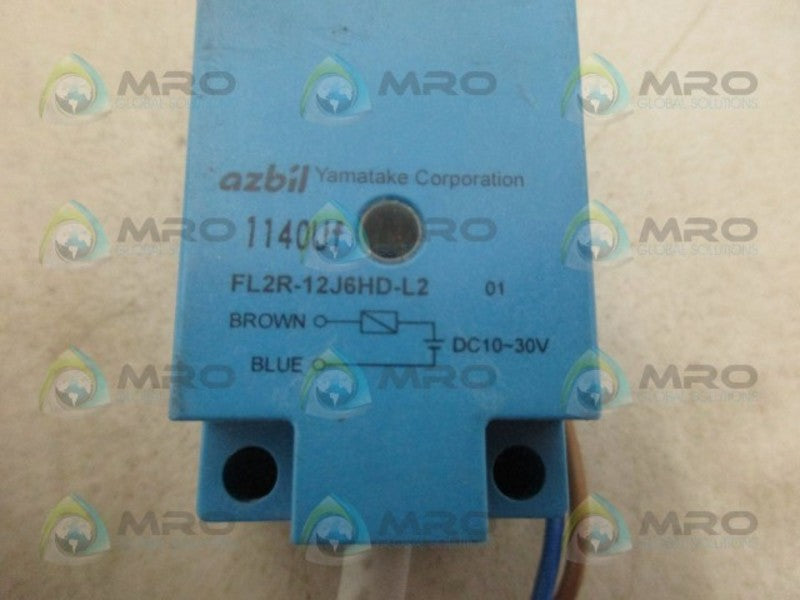 AZBIL FL2R-12J6HD-L2 PROXIMITY SENSOR UNMP