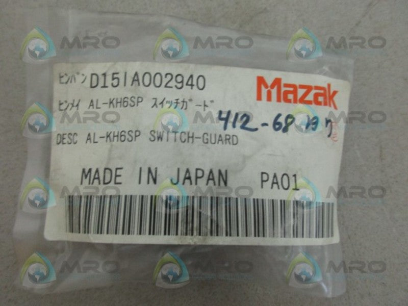 IDEC AL-KH6SP SWITCH GUARD NSMP