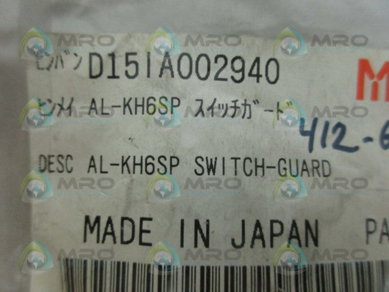 IDEC AL-KH6SP SWITCH GUARD NSMP