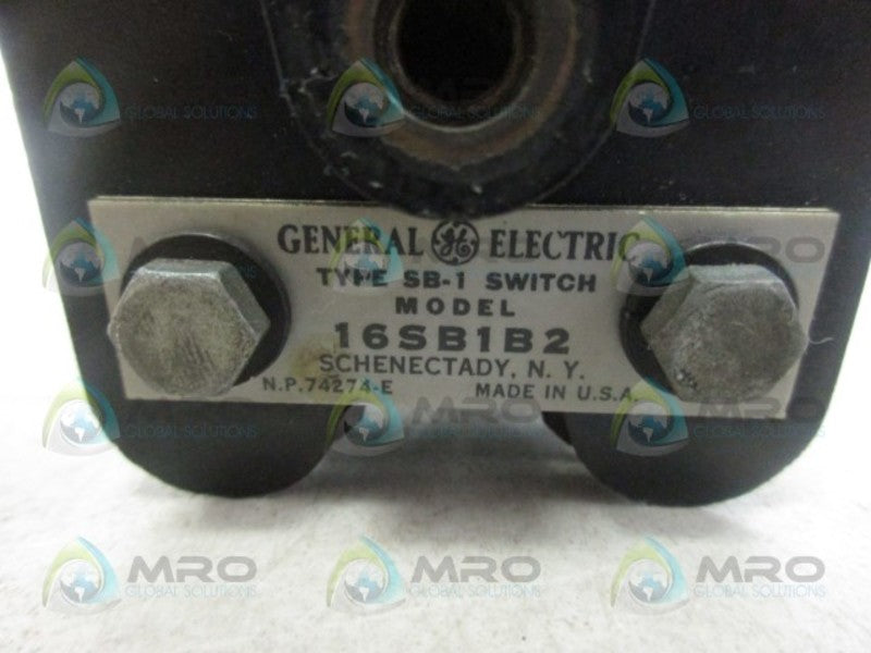 GENERAL ELECTRIC 16SB1B2 SWITCH UNMP